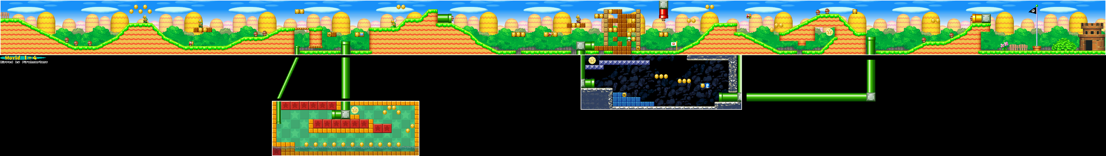 new super mario bros ds world 3 map new super mario bros ds world 3 map