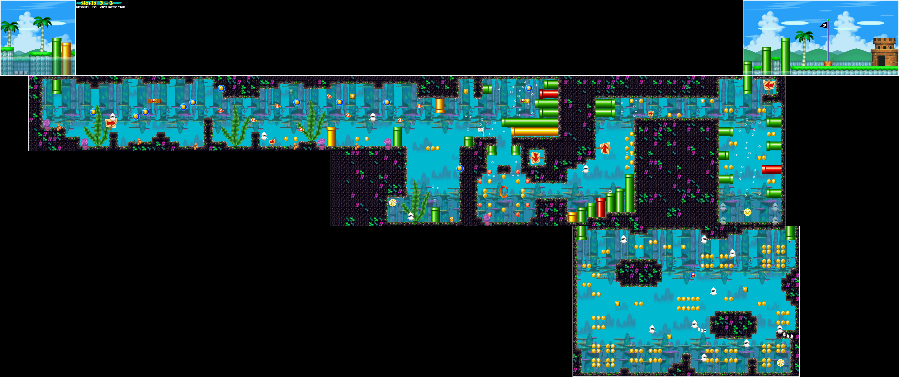 New Super Mario Bros Game Maps DS