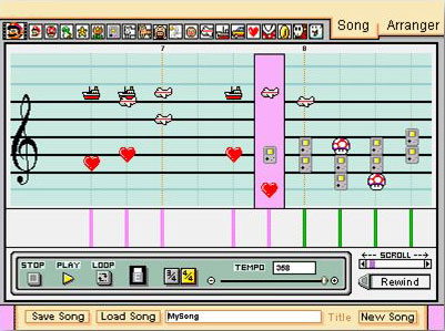 mario paint online with mouse