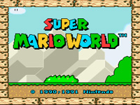 Super Mario World Screensaver