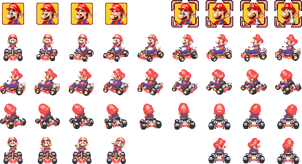 Mario Kart 64 Sprite
