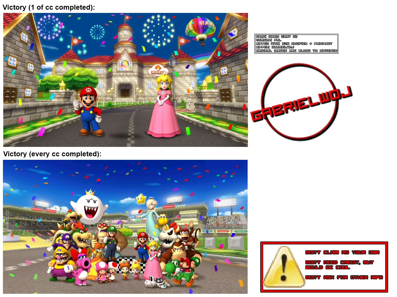 super mario kart sprites front