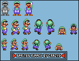 Super Mario All Stars Sprites