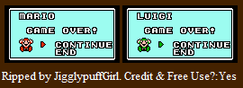 smb3 game-over sprites