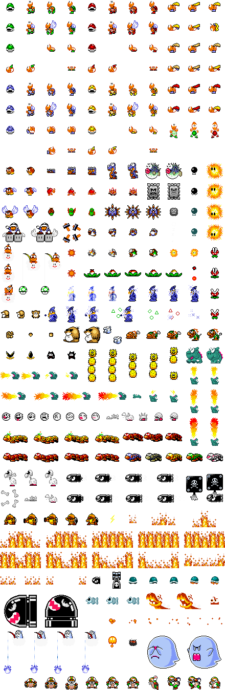 gllery super mario maker sprites & models