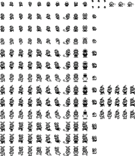 super mario world sprites world