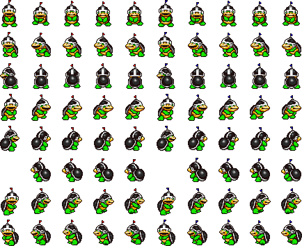 Mario & Luigi Superstar Saga Sprites