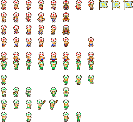 Mario & Luigi Superstar Saga Sprites