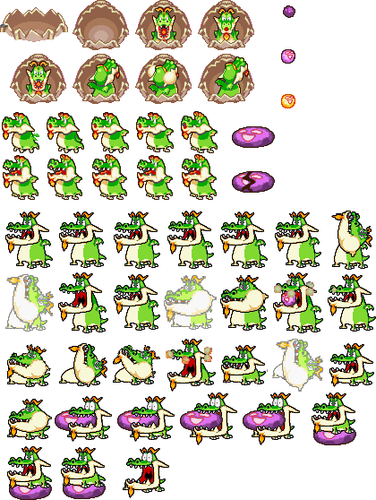 Mario & Luigi Superstar Saga Sprites