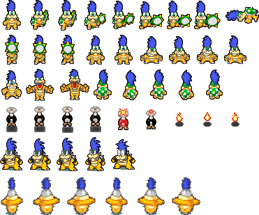 Mario & Luigi Superstar Saga Sprites