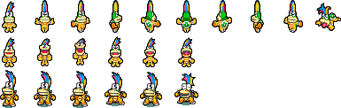 Mario & Luigi Superstar Saga Sprites