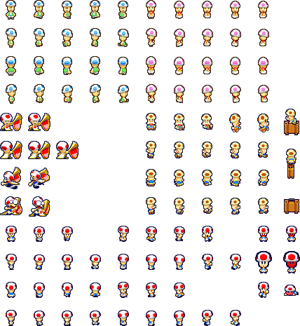 Mario & Luigi Superstar Saga Sprites