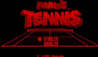 Mario Tennis misc-Intro Screen VB Sprites