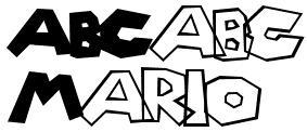 What font is The Super Mario Bros. Movie : r/identifythisfont