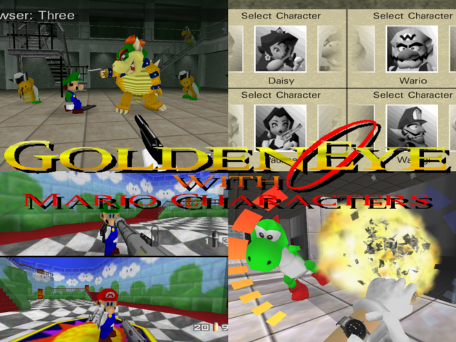 Super Mario Bros 64 Goldeneye 007 Rom Download