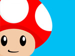 Super Mario Mushroom Fanart Wallpaper