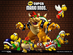 New Super Mario bros enemies Wallpaper