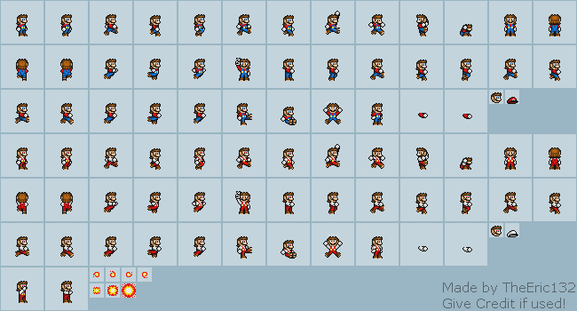 Mario Fan Sprites