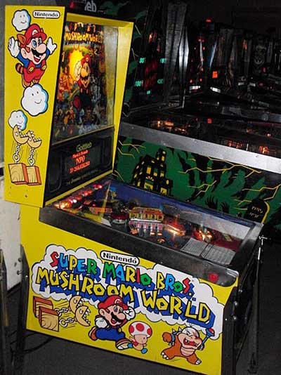 Super Mario Bros Mushroom World Pinball
