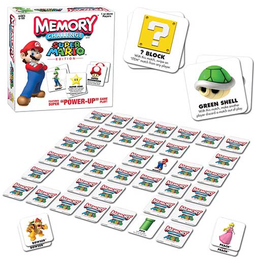 Super Mario Memory Board Game