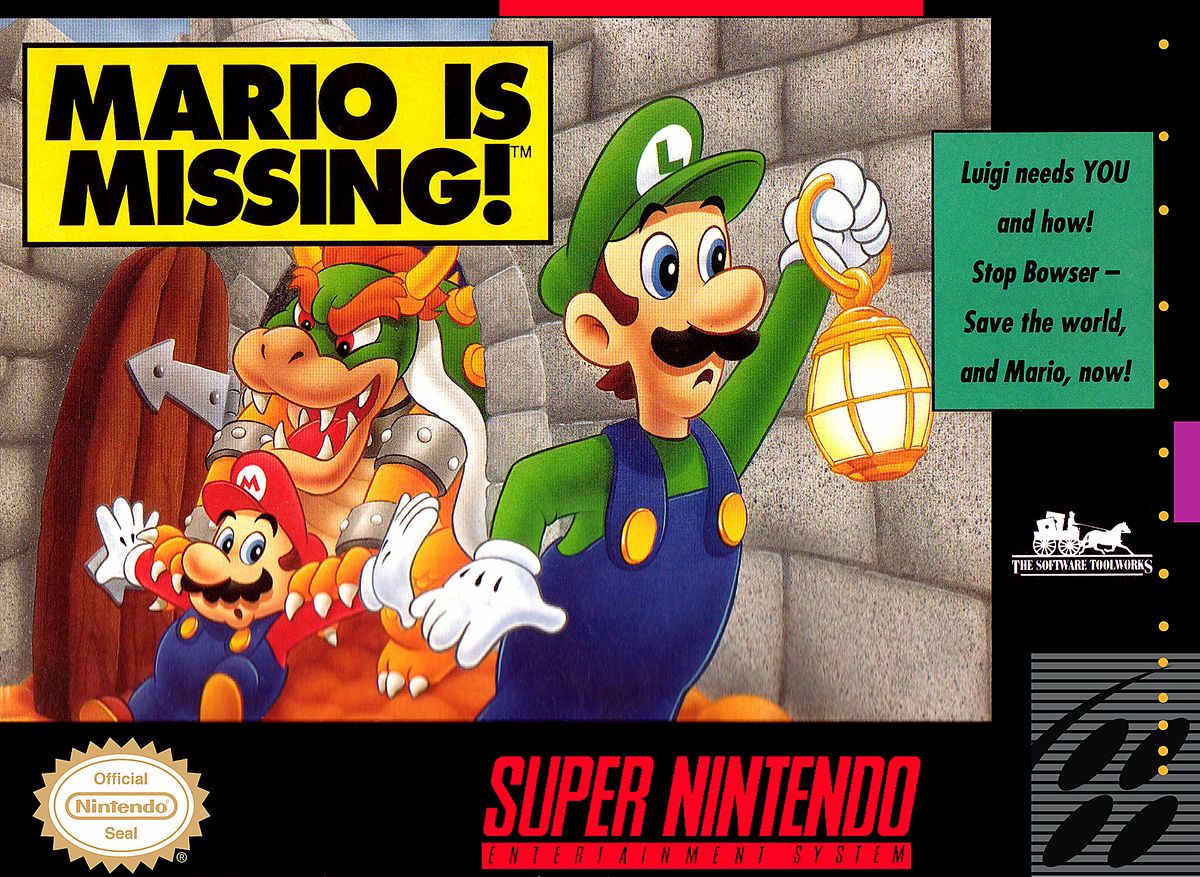 Mario Is Missing SNES