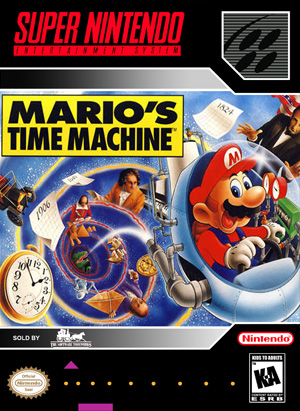 Mario's Time Machine Box Art