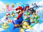 Super Mario Party Dice HD wallpaper