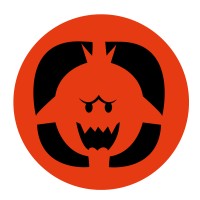 Super Mario King Boo halloween Pumpkin Stencil